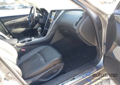 2017 Infiniti Q50 2.0T Premium из США, поврежденный, VIN JN1CV7AP7HM642595